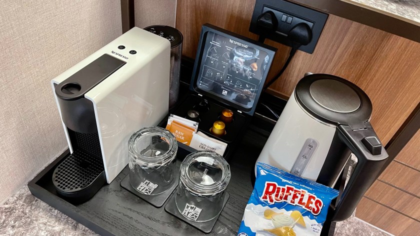 The Clan Hotel Deluxe Room minibar